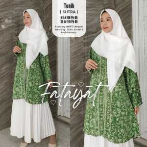 Tunik Fatayat NU Seragaman Bahan Sutra | Blus Pengajian Wanita Dewasa