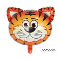 IVY Animal Head Theme Balloon Foil Helium Cute Balloons Jungle Party Balloon Baby Shower Birthday. 