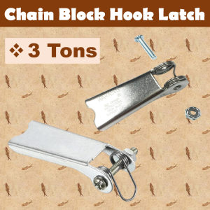 MGTY Machinery Chain Block Hook Latch 1-20 Tons Rigging Sling Hook Latch Repair Kit Hoist Hook Flapper