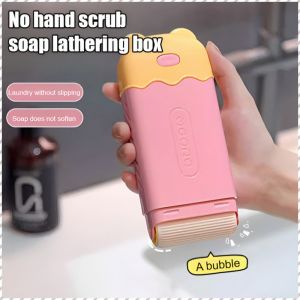 Soap Box Multifunction Non-slip Draining Labor-saving Compact Save Time Environmentally Friendly