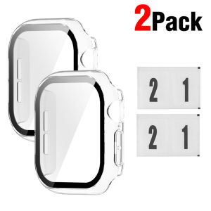 Applicable to S12 46mm 42mm Case with Screen Protector for Apple Watch Series 12 iWatch S12 42mm/46mm Protective Cover with Tempered Glass h260926