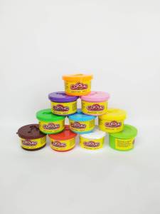 👑 พร้อมส่งจากไทย แป้งโดว์1ฟรี 10 สี 20 กระปุก เสริมสร้างจินตนาการ ศิลปะการเรียนรู้