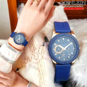 JAM TANGAN WANITA ORIGINAL TERLARIS TALI RUBBER TANGGAL AKTIF FASHION ELEGANT FREE BOX DAN BATERAI