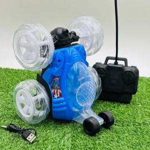 MIRACLE ONLIEN SHOP Mainan Anak Mobil Remote Control Stunt Car 360 Light
