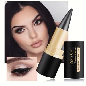 PAZNUL Matte Finish Waterproof Gel Eyeliner Quick Drying Creamy Texture Smudge Proof Eyeliner Solid Matte Eyeliner Pencil Eye Makeup