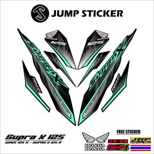 Stiker striping SUPRA X 125 - WAVE 125 R grafis variasi 051