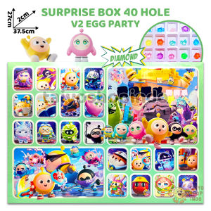 TAIYO Suprise Box 40 Hole Karakter Sanrio Boneka Manik Doll Diamond Blind Box Kejutan Mainan Anak