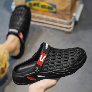 Sandal mùa hè giảm Giá đế mềm da kín nước Dép thời trang xu hướng giày cho nam giới