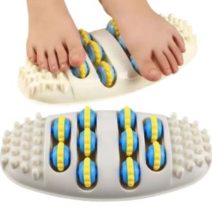 ENCOUNT Raised Foot Massager Trigger Point Reflexology Cat Paw Foot Acupressure Massager High Quality Relaxation Foot Roller Massager Office Home