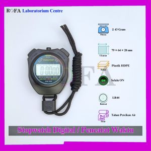 Stopwatch Digital / Pencatat Waktu / Jam Sukat / Alat Ukur Waktu
