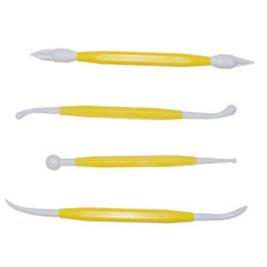 [tianjunmaoyi] 8 cái bộ trẻ em yêu thích Polymer công cụ đất sét công cụ nhựa cho việc định hình đồ chơi đất sét