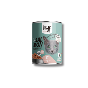 KEYF 375g Wet Cat Food Chunk in Gravy Chicken Beef Salmon Tuna Lamb Flavors