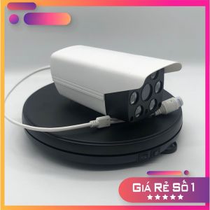 Camera IP 3MP quay đêm có màu có míc thu âm vỏ nhựa chống nước