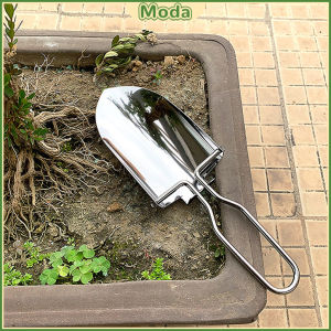 Moda Multifunctional Stainless Steel Gardening Folding Shovel Planting Flowers Tools