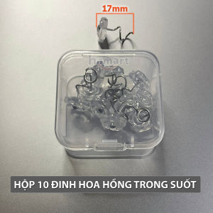 Hộp 25 Đinh Xoắn Ghim Cố Định Ga Giường Thảm Nệm Chống Trượt Sofa Tiện Lợi