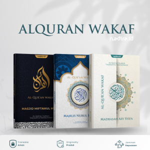 Alquran Wakaf Custom Nama A5 by Nadira | Quran Custom 8 Blok Warna Fitur Lengkap Edisi Terbaru QR Code Latin dan Tajwid Berwarna