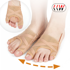 CCW 1Pcs Toe Separator Hallux Valgus Bunion Corrector Orthotics Feet Bone Thumb Adjuster Correction Sock Straightener