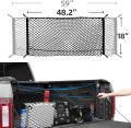 Truck Bed Cargo Net,Cargo Storage Elastic Mesh Net Organizer with Hooks,Truck Bed Grocery Holder with Hooks,Cargo Net for Pickup Truck Bed. 