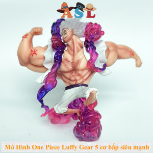 Mô Hình Luffy Gear 5 Trạng thái cơ bắp siêu mạnh cao 10.5cm - ASL Shop Mô Hình One Piece