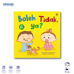 Bentang Pustaka - Buku Anak Seri Happy Toddler Boleh Tidak ya Boardbook Anak 1+ Tahun - Millennia