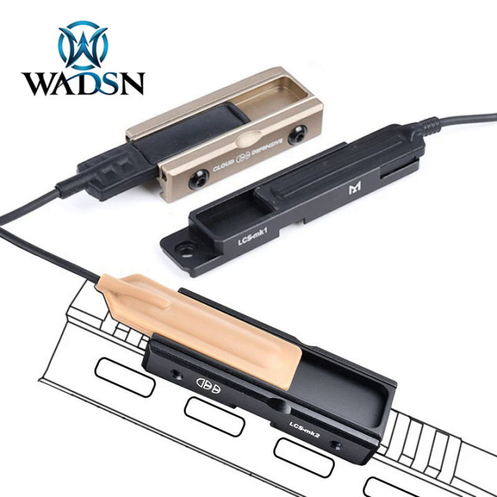 WADSN Cloud LCS Remote Switch Mount Slot M-LOK Keymod Picatinny Rail ...