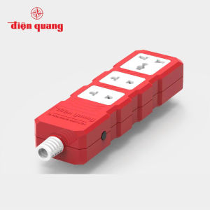 Ổ cắm điện đa năng Công suất lớn Điện Quang ĐQ ESKHP 3RB (3 lỗ không dây) công suất 4000w BH 12 tháng