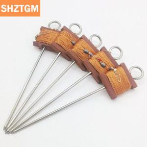 [COD] SHZTGM ตะขอเบ็ดเต่า1ชิ้น ตะขอเกี่ยวแบบโค้งหัวตะขอเบ็ดตกปลาสอง Hook10เมตร