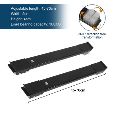 5 In 1 Furniture Mover Set Home Moving Tools With Universal Wheel Transport Lifter Heavy Stuffs Moving Wheel Roller Bar Hand Tools