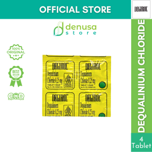 DEGIROL Tablet Hisap | Permen Rasa Lemon Untuk Mengobati Sakit Tenggorokan Radang
