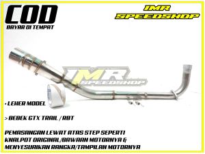Knalpot CREAMPIE Jupiter z/ Z1/ Vega R/ Supra Fit/ Supra X125/ Kharisma/ Blade/ Absolute Revo/ Smash/ Shogun/ Astrea/ C70/ Win100/ UNDEBONE/ KOLONG ROAD RACE/ BEBEK GTX TRAIL/ RBT
