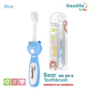 KANDILA BABY BEAR TOOTHBRUSH / KDL 037-8 SIKAT GIGI ANAK / SIKAT GIGI ANAK LUCU / SIKAT GIGI ANAK KARAKTER