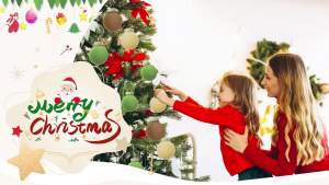 Velvet Ornaments for Christmas Tree 12 PCS Flocked Christmas Balls Ornament 2.36 Inch Velvet Christmas Ornaments Xmas Tree Decoration Shatterproof Christmas Ornaments for Holiday (Brown Green Beige)