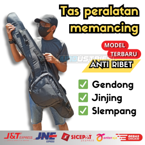 Tas Pancing 100 Cm Multifungsi serbaguna bisa muat 4 joran sd 120 cm jumbo