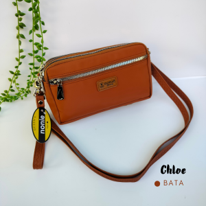 SLINGBAG CHLOE BY NONIE TAS SLEMPANG WANITA 4 RUANG HARGA MURAH BAHAN CHOCOLY ANTI AIR BISA COD