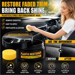 Car Leather Repair Wax Dashboard Plastic Restorer Restore Faded Color Protect Cracking Car Interior Care Leather Seats Trim