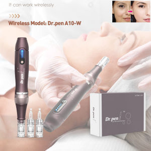 Dr.Pen A10 Wireless Nano-Needle Electric DERMAPEN A10-W MTS Alat BB Glow Pulihkan Gloss Elastis Wajah