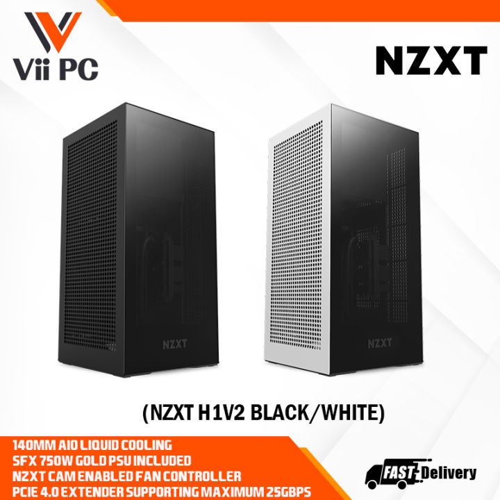 NZXT H1 V1 / H1 V2 - Mini-ITX PC case - (White OR Black OPTION