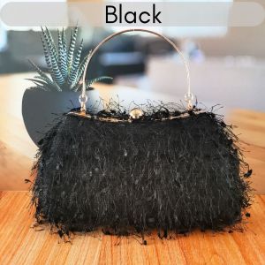Tas Pesta Wanita Import Clutch Kondangan Terbaru Mewah Elegan Elegan Dompet Pesta Taspesta 2888210-A