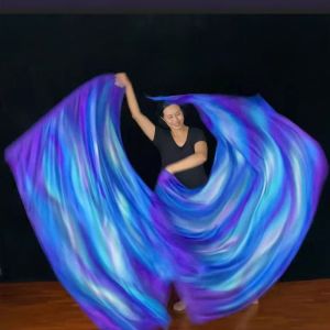 VALUEPULSE กับแท่งยืดไสลด์ อุปกรณ์สำหรับระบำหน้าท้อง หลากสี แท่งปรับขนาดได้ อุปกรณ์เต้นรำประกอบฉาก น้ำหนักเบามาก ธงครึ่งวงกลม ปาร์ตี้เต้นรำปาร์ตี้