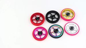 2026 Easy wheel folding bicycle suitable for small cloth folding wheels simple walking wheels auxiliary wheel accessories