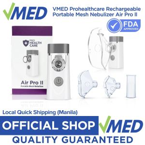 Vmed Prohealthcare Rechargeable Portable Handheld Mesh Nebulizer Air Pro 2