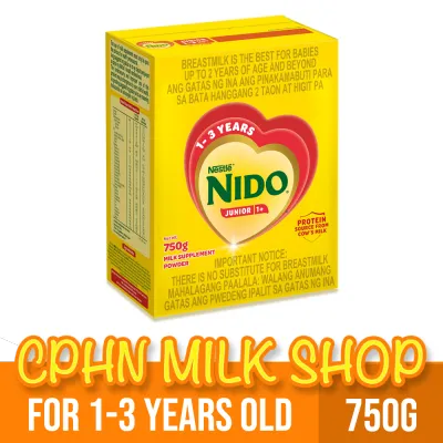 NIDO Junior 750g for 1-3 Years Old Milk Supplement
