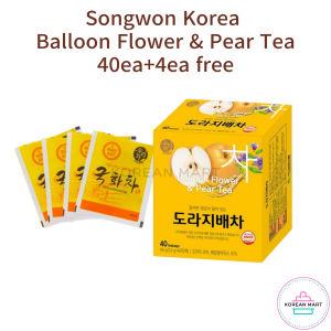 Songwon Korea Bellflower root and pear tea 40ea + 4ea Free 100ea + 4ea Free