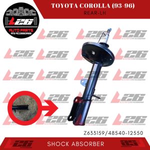 Toyota Corolla 1993-1995 Shock Absorber Rear RH/LH Z633158 Z633159 /48530-12550 CHANCE BRAND