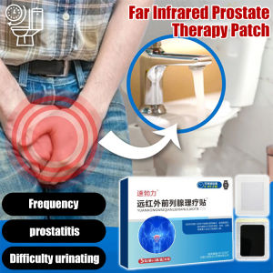 Prostate physical therapy patch for urinary urgency and frequency