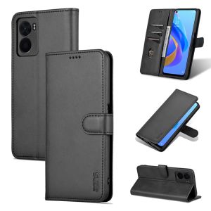 Shockproof Phone Case For OPPO A78 A57 A77 A77S A57S A56 A55 A74 5G A76 A96 A95 A54 A74 A94 4G A16 A16S A16K A15 A15S Magnetic Leather Wallet Card Slot Flip Cover Casing