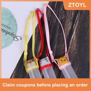【ZTOYL】 1 chai nước thu nhỏ Nhà búp bê 1:12 có dây đeo phụ kiện búp bê