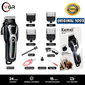 Kemei KM-1991 Dog Hair Clipper Set Men Hair Trimmer