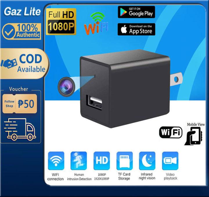 1080P pinhole camera +128G memory card V380 mini hidden camera Smart