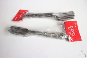 Sendok Garpu Makan Stainless Steel Isi 12 pcs Nomuri Boss King